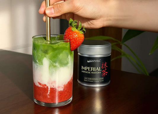 Strawberry Matcha Latte (Layered): A Dreamy Fusion of Flavors!