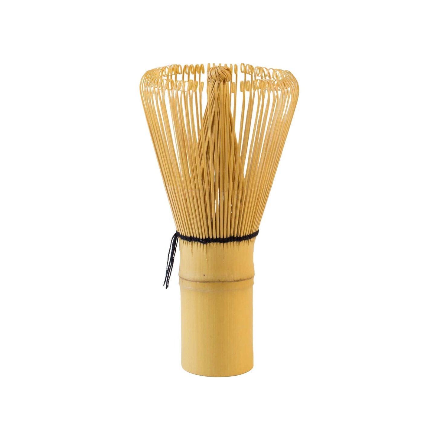 Bamboo whisk on white background