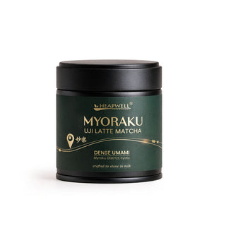 Myoraku Uji Matcha for bold iced matcha lattes
