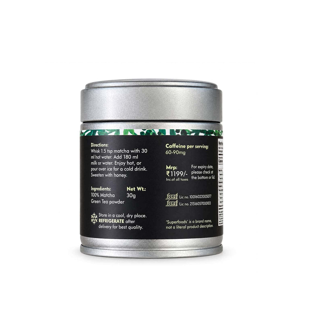 Ceremonial Matcha Green Tea, 30g