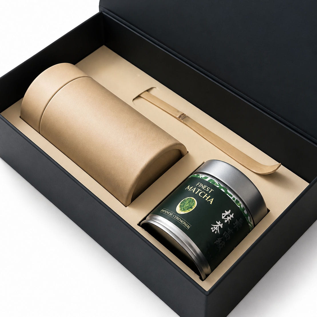 Heapwell Ceremonial matcha tea gift set angle view