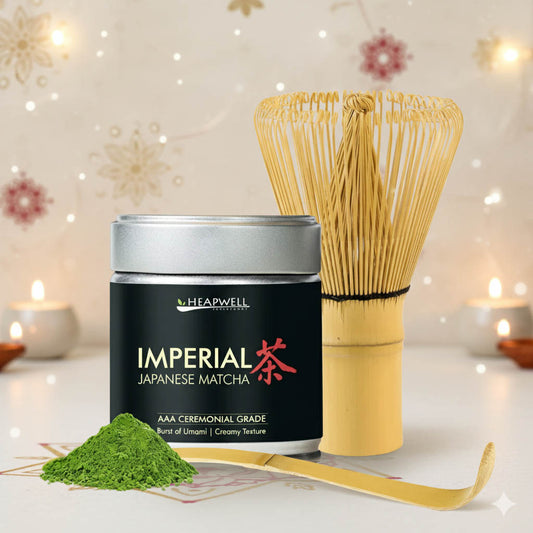Matcha Starter Kit (30g Imperial AAA Grade Matcha + Bamboo Whisk + Scoop) Gift Set